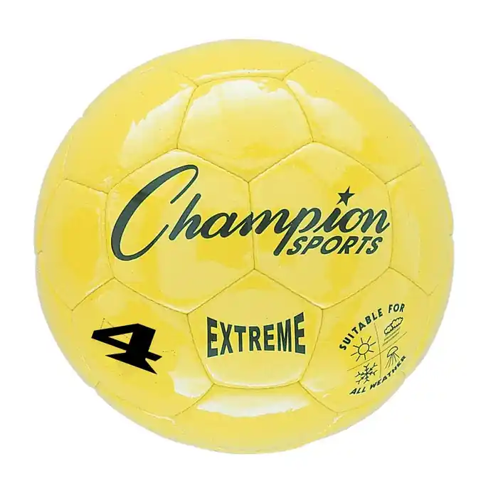 Original Champion Sports Extreme Series Soccer Ball, Size 4, Yellow